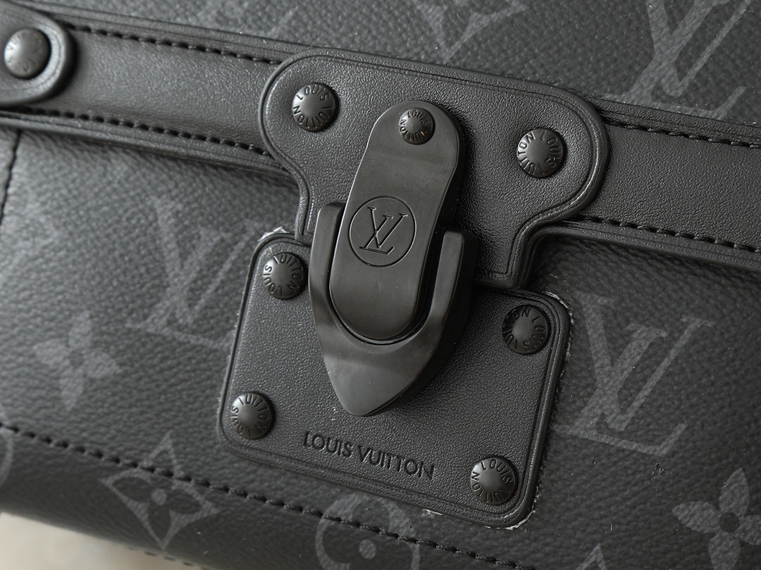6 Color Monogram Print Trunk Crossbody Bag