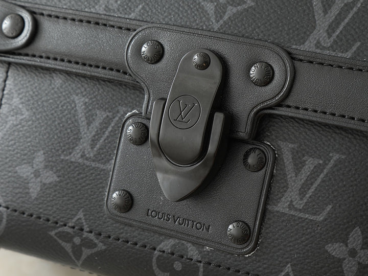 6 Color Monogram Print Trunk Crossbody Bag