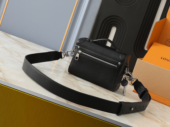 6 Color Monogram Print Trunk Crossbody Bag