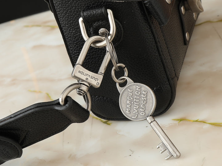 6 Color Monogram Print Trunk Crossbody Bag