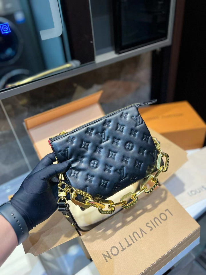 Black Vintage Clutch Bag