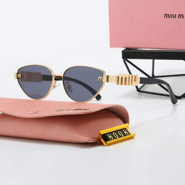 6 Color Trendy Cat Eye Frame Sunglasses