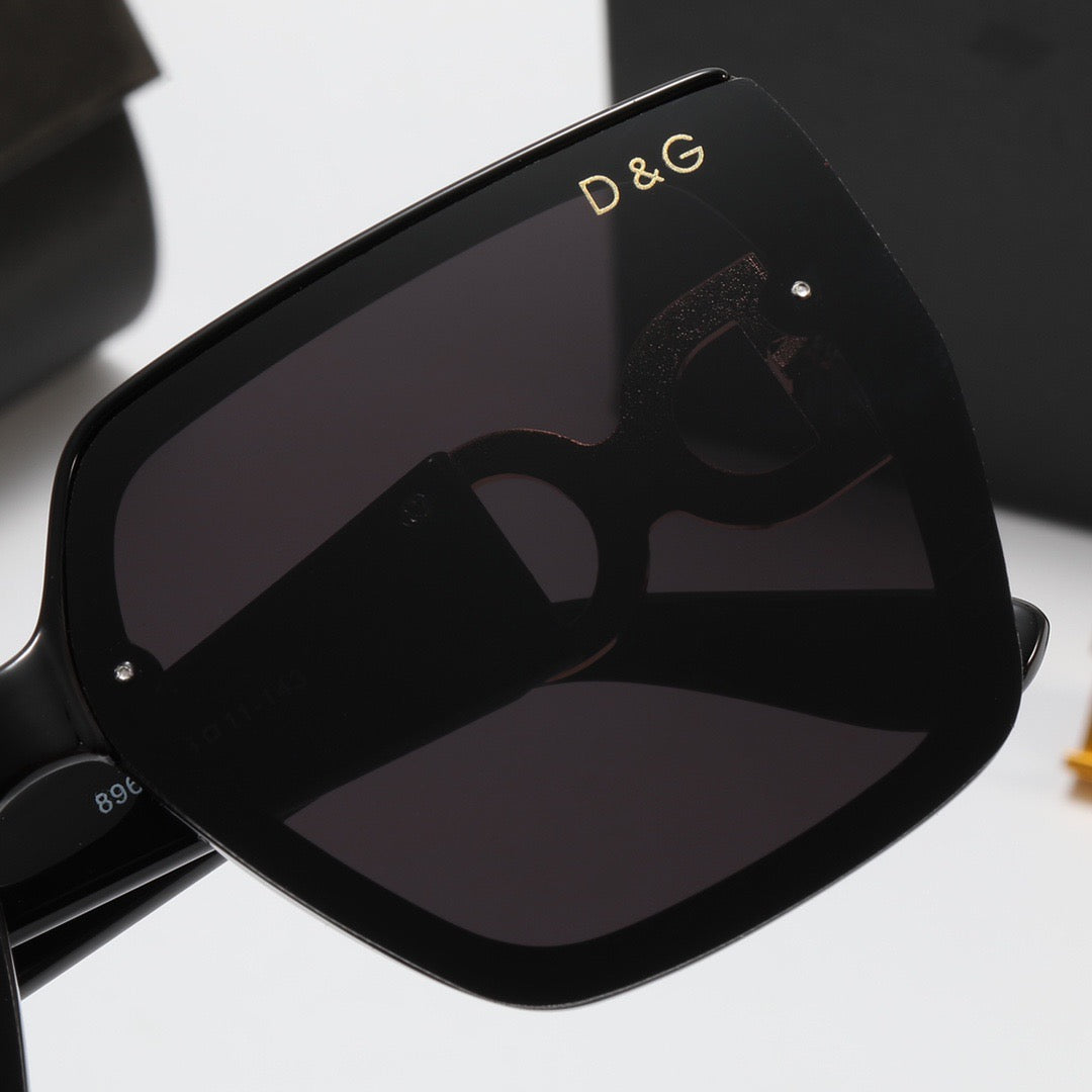 5 colors fashionable DG letter temple sunglasses