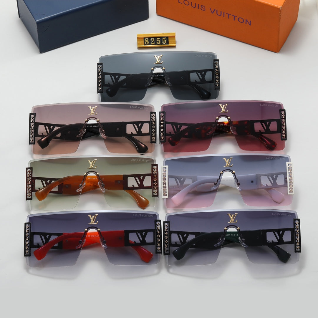 6 Colors Large Frame Sunglasses