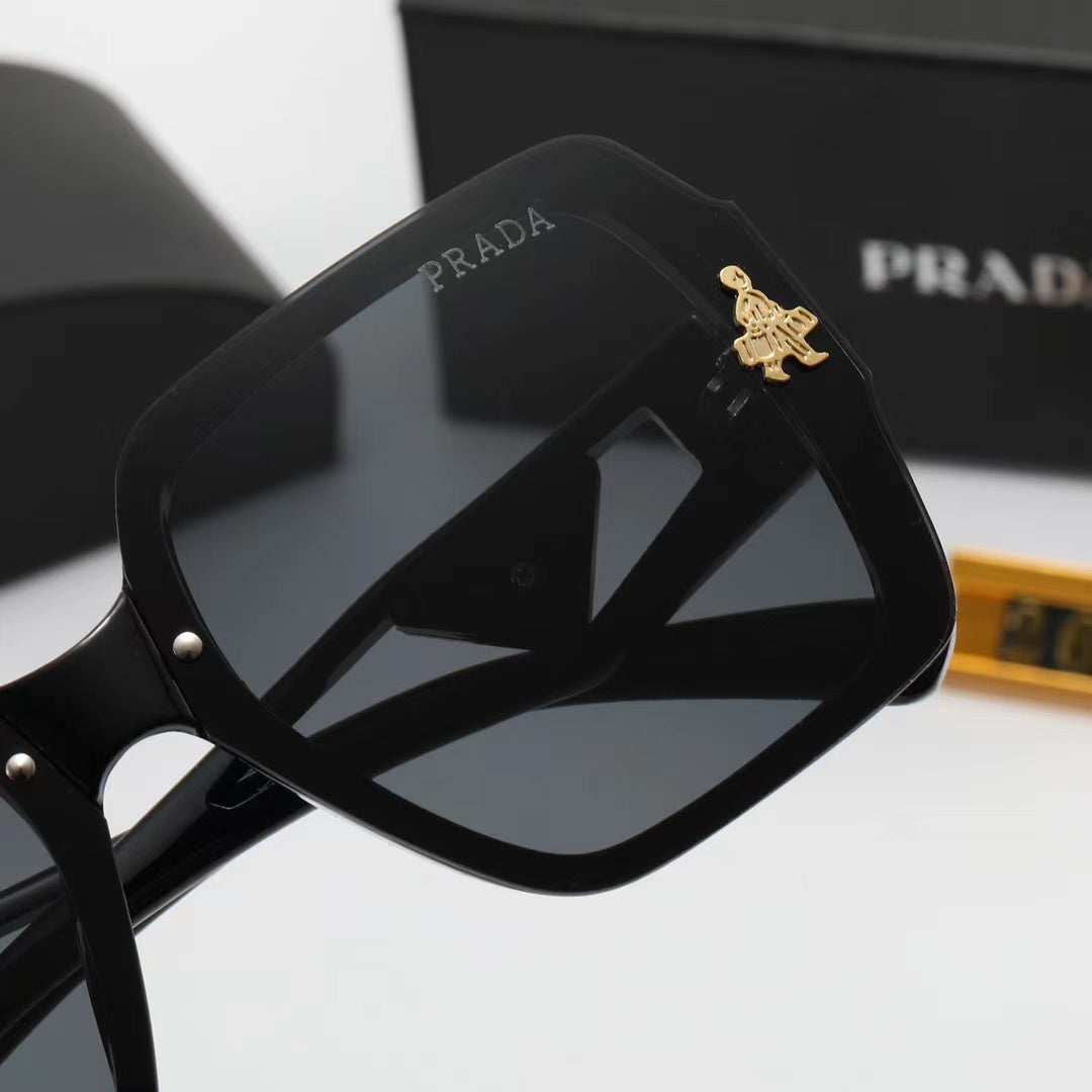 6-color human-shaped LOGO triangular letter hollow temple polarized