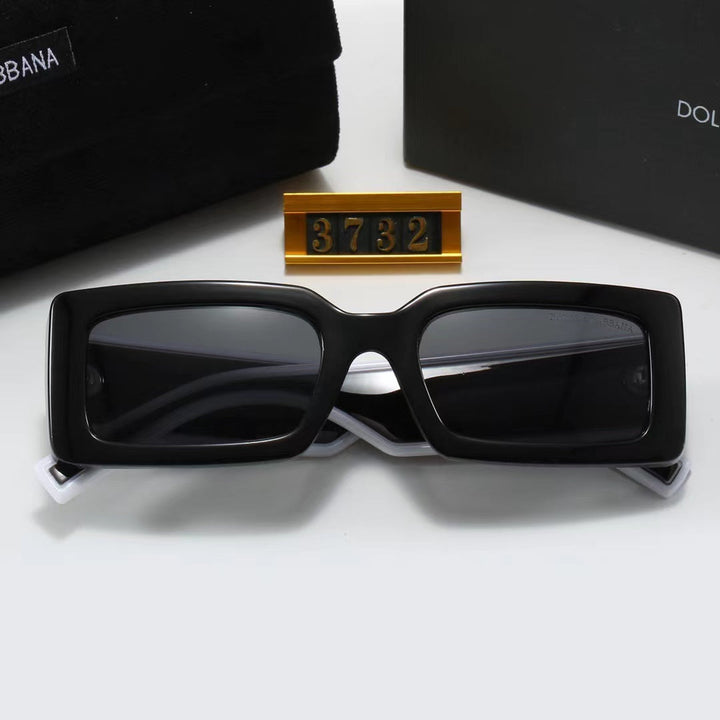4-color fashionable DG letter polarized sunglasses