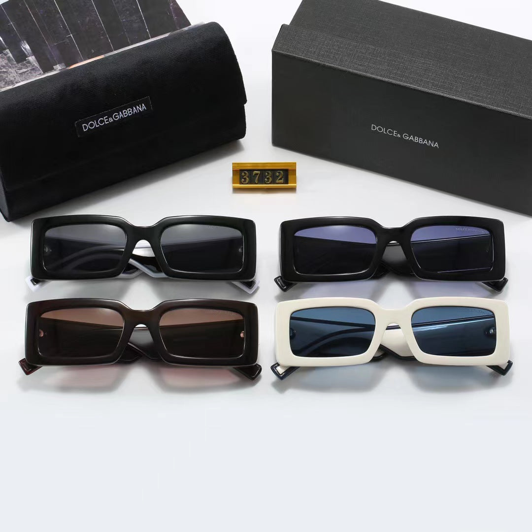 4-color fashionable DG letter polarized sunglasses
