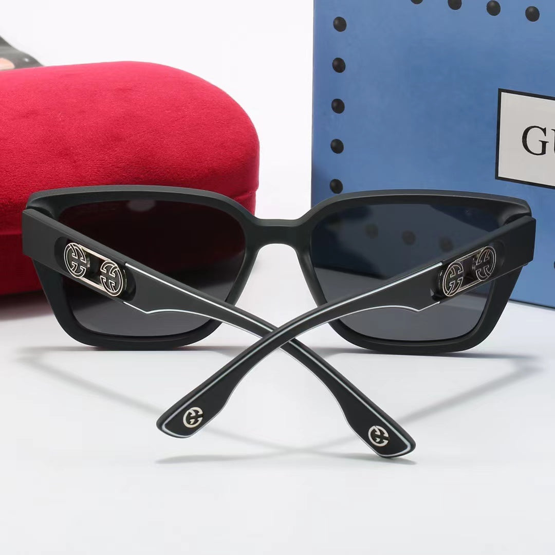 4-color fashionable GG temple polarized sunglasses