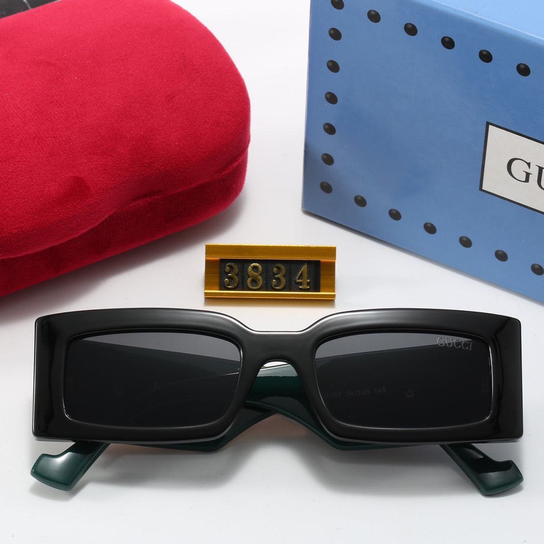 5 colors fashionable GG letter lens sunglasses