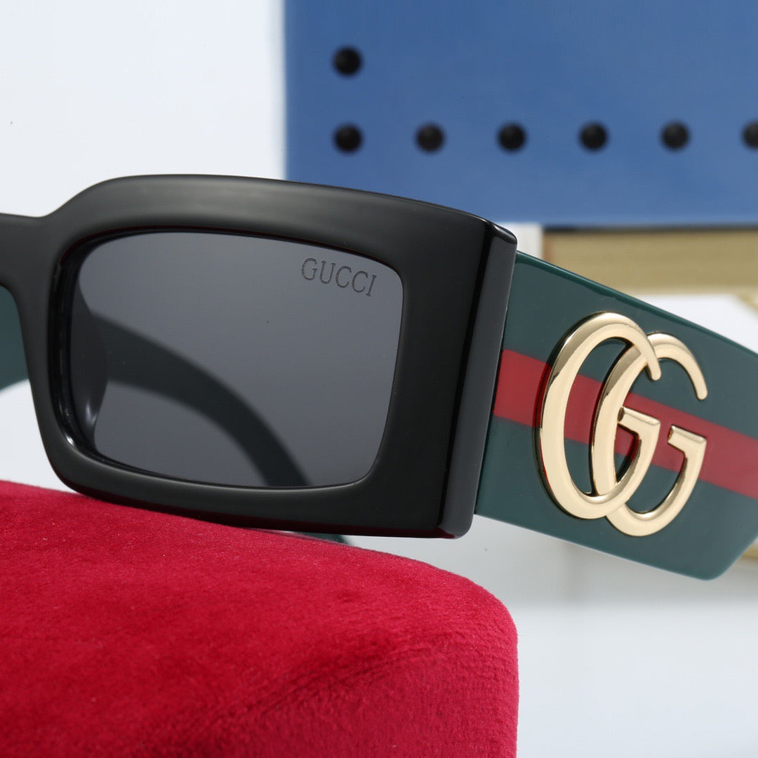 5 colors fashionable GG letter lens sunglasses