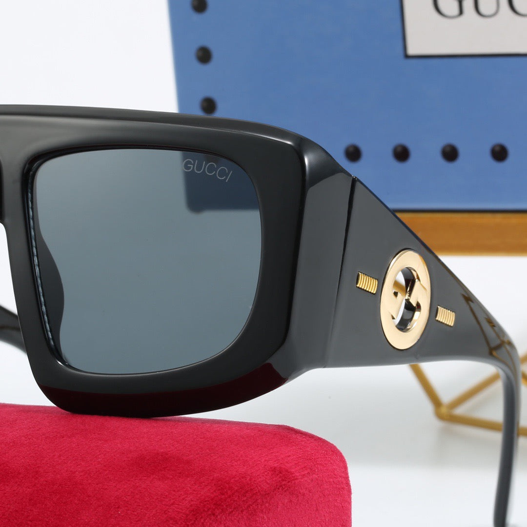 4 colors fashionable PR letter temple sunglasses