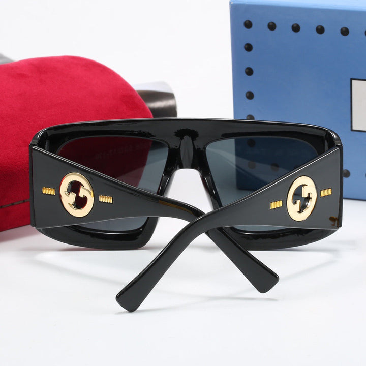 4 colors fashionable PR letter temple sunglasses