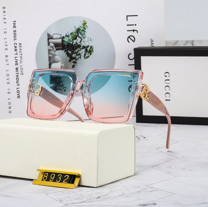 5 Colors Gold Logo Sunglasses