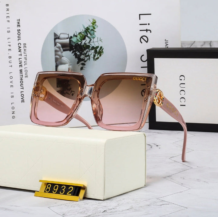 5 Colors Gold Logo Sunglasses