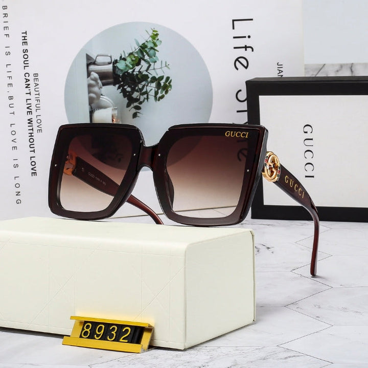 5 Colors Gold Logo Sunglasses