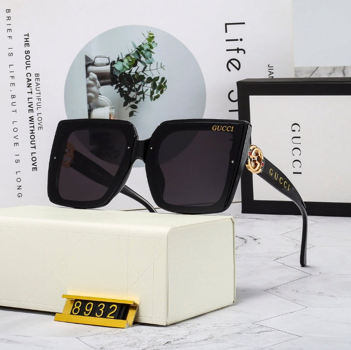 5 Colors Gold Logo Sunglasses
