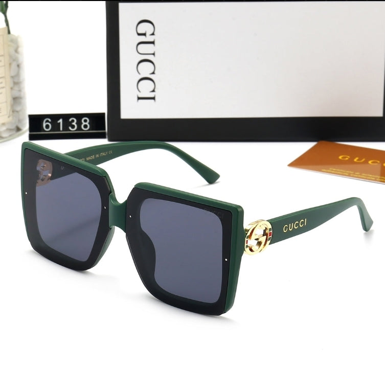 5 Colors Gold Logo Sunglasses