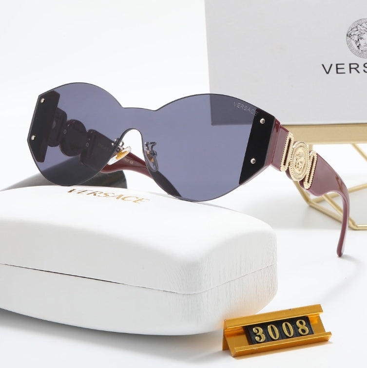 7 Colors Rimless One Piece Sunglasses