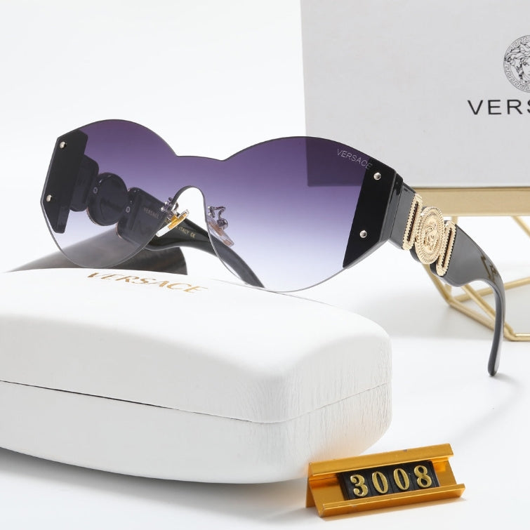 7 Colors Rimless One Piece Sunglasses