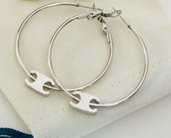 Delicate Titanium Earrings