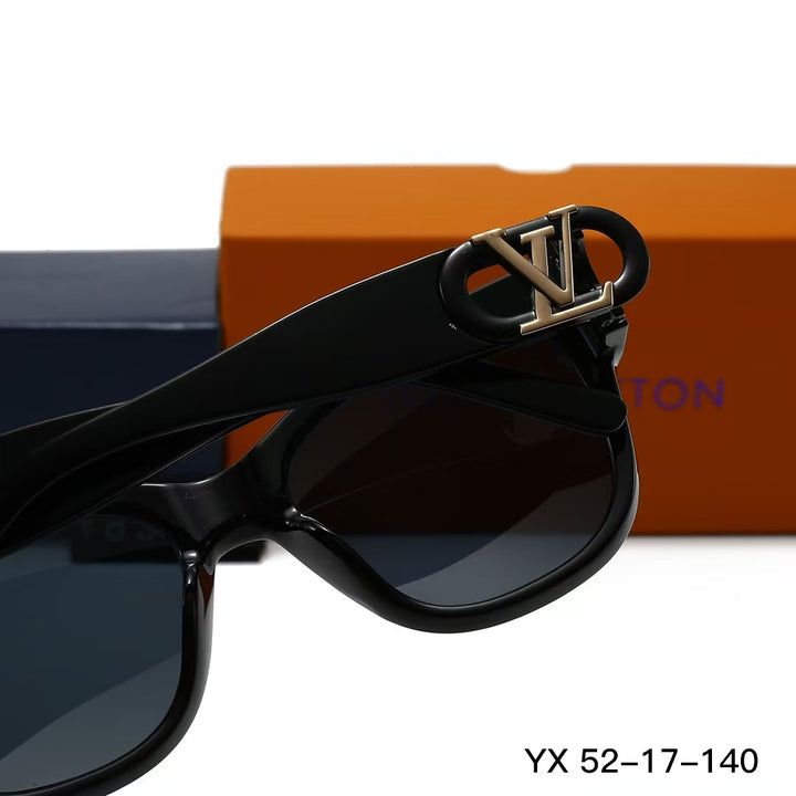 5 Colors Square with logo framed sunglasses