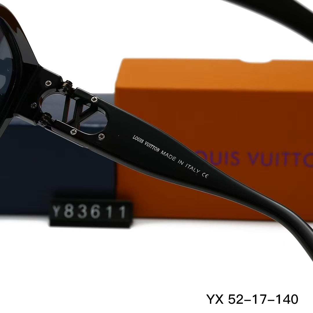 5 Colors Square with logo framed sunglasses