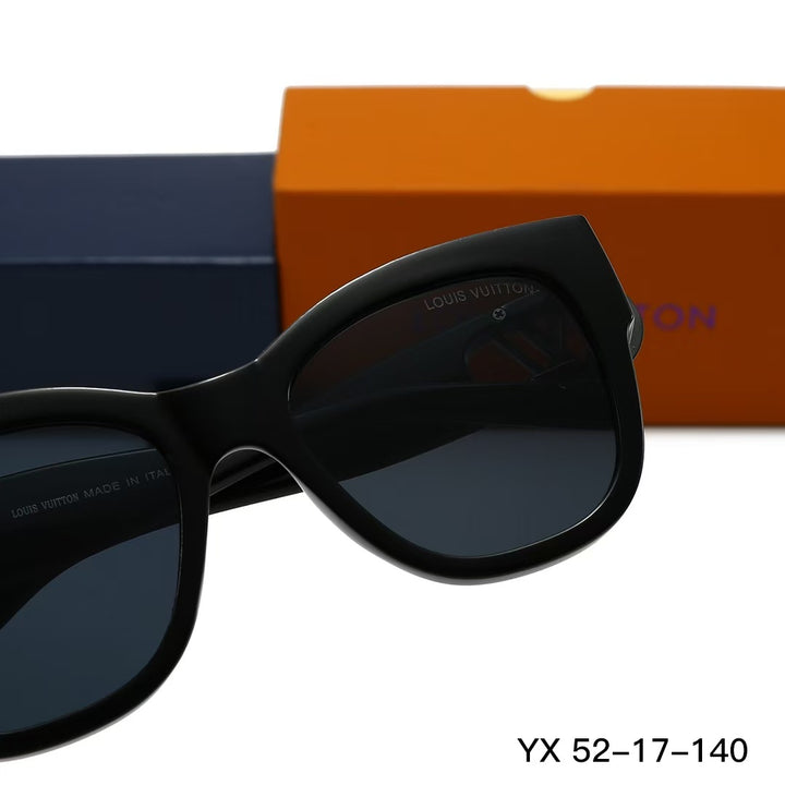 5 Colors Square with logo framed sunglasses