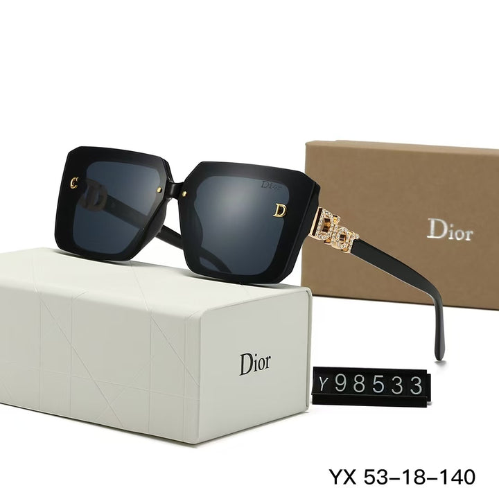 5 Colors Lightweight Monogrammed Sunglasses