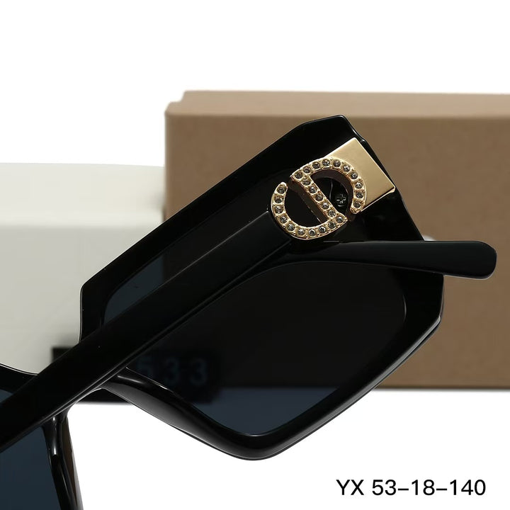 5 Colors Lightweight Monogrammed Sunglasses