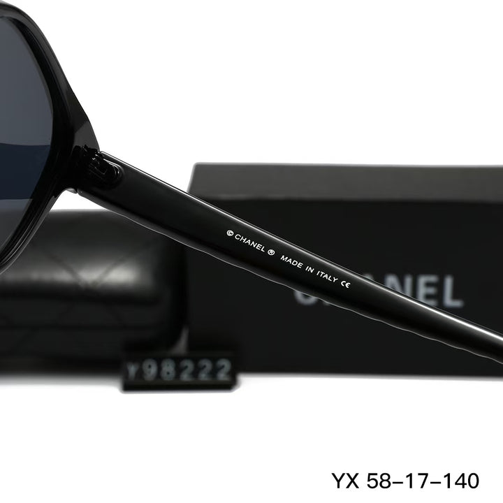 5 Color Gold Plated Legs Logo Sunglasses