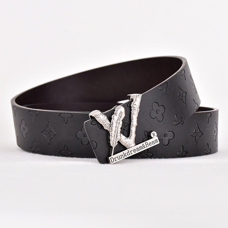 4 Color Fashion Letter Belt