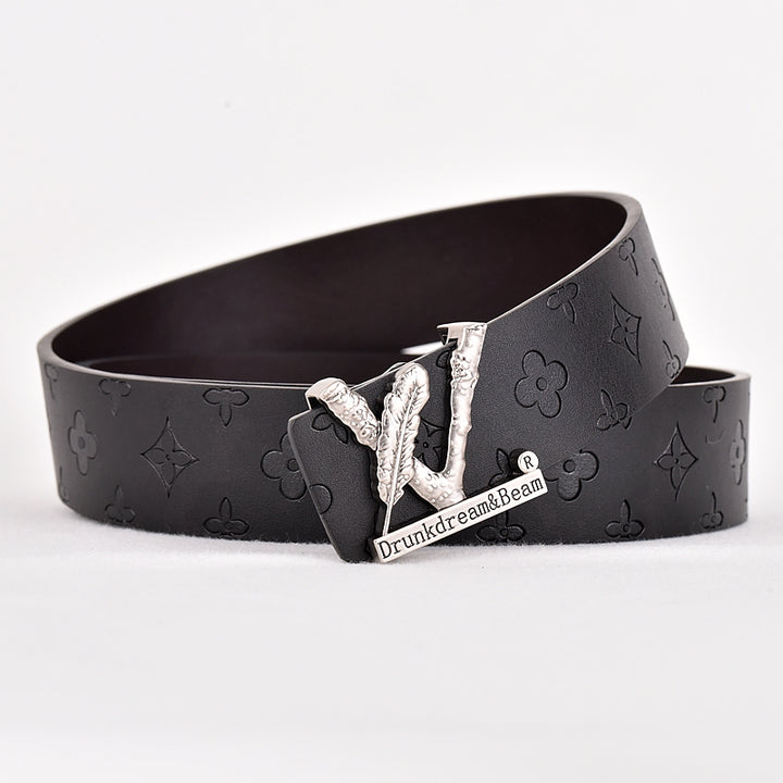 4 Color Fashion Letter Belt