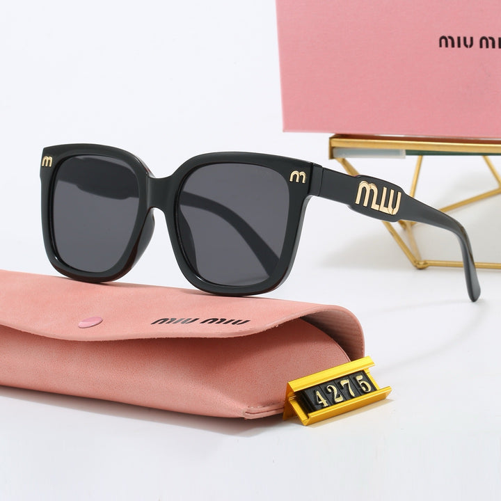 4 Color Trend Square Tinted Glasses