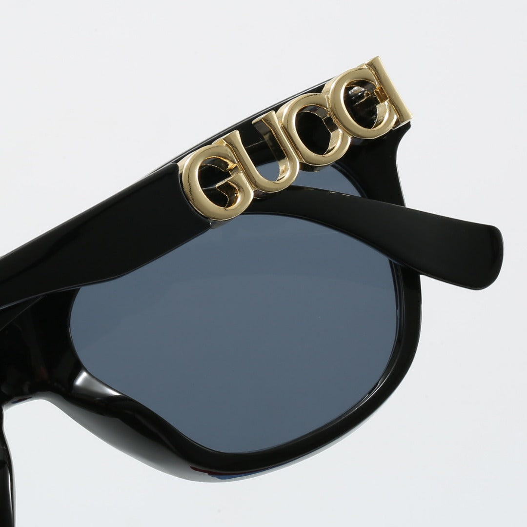 7 Color Fashion Monogram Embellished Sunglasses
