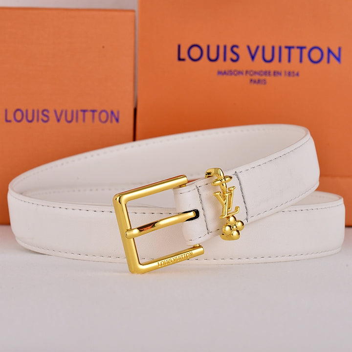Three Color Clover Women's Belt