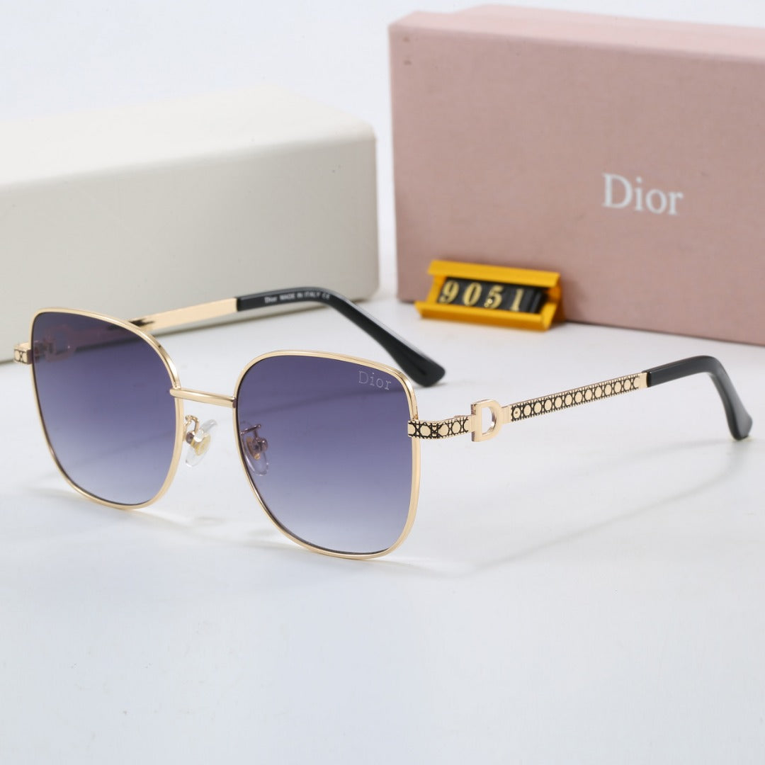 7 Color Elegant Metal Frame Sunglasses