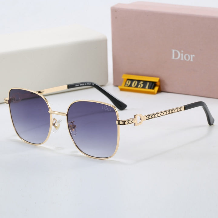 7 Color Elegant Metal Frame Sunglasses