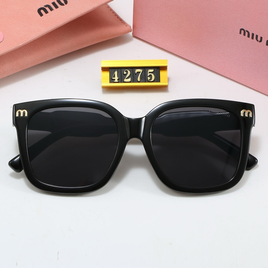 4 Color Trend Square Tinted Glasses