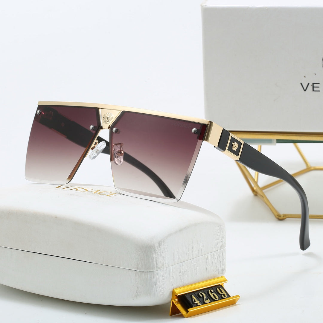 5 Color Square Shield Fashion Sunglasses