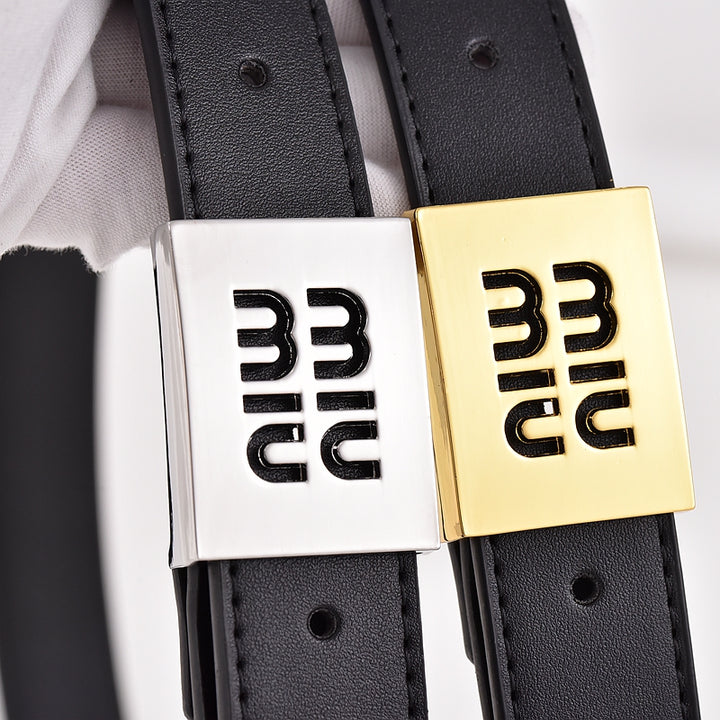 Two Color Badge Belt Buckle