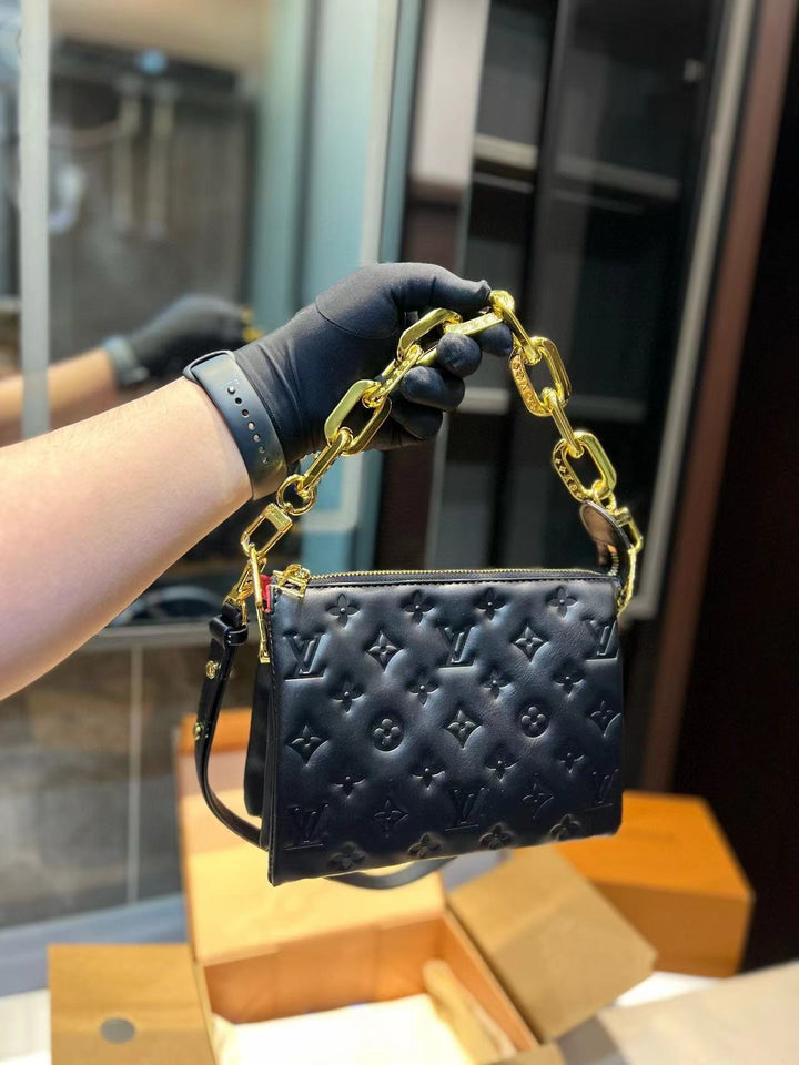 Black Vintage Clutch Bag