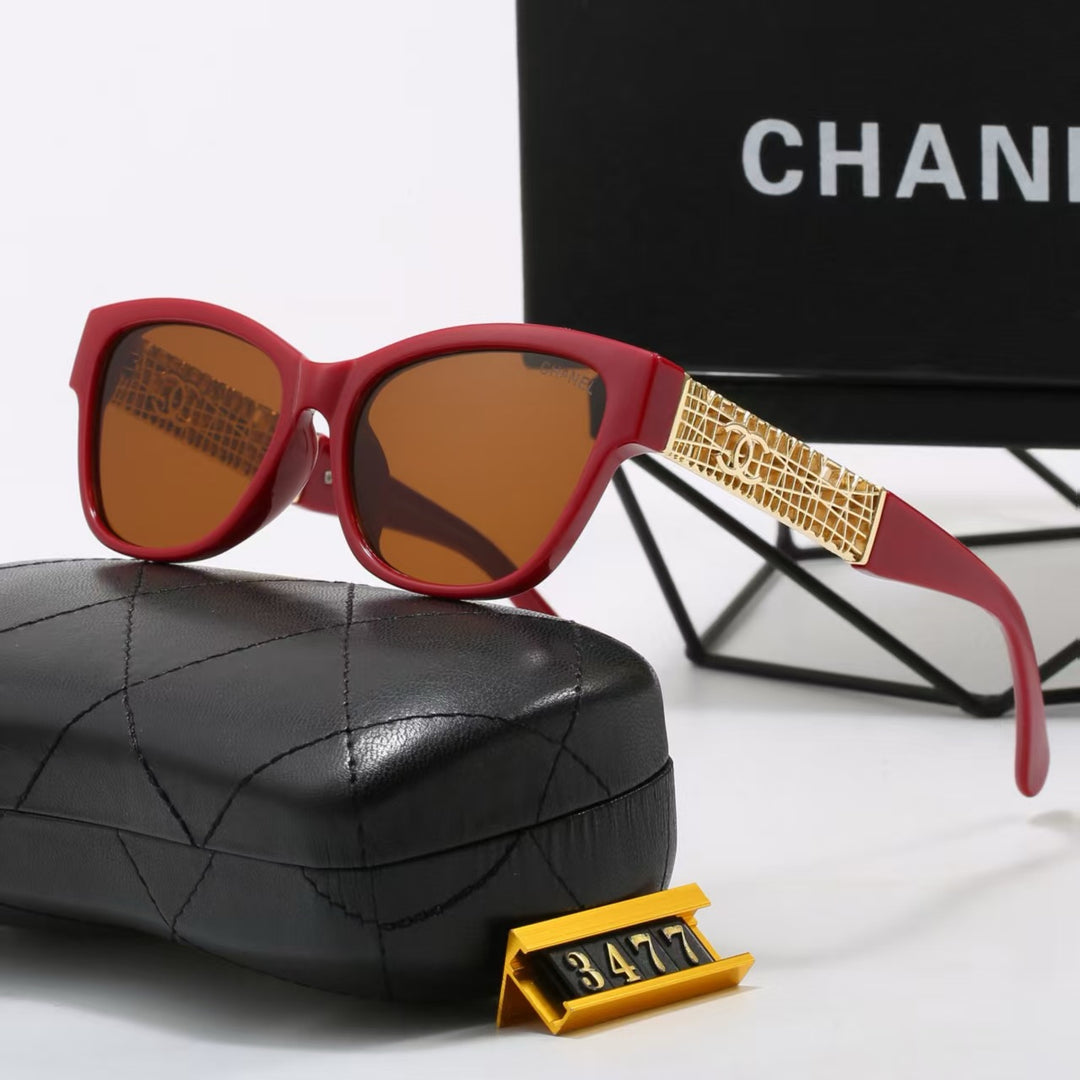 7 Colors of Metal Embellished Sunglasses