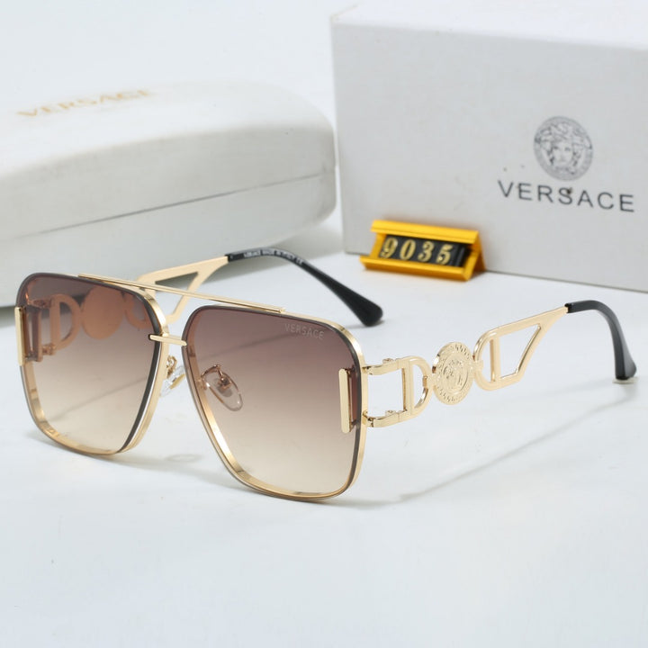 6 Color Metal Embellished Geometric Sunglasses
