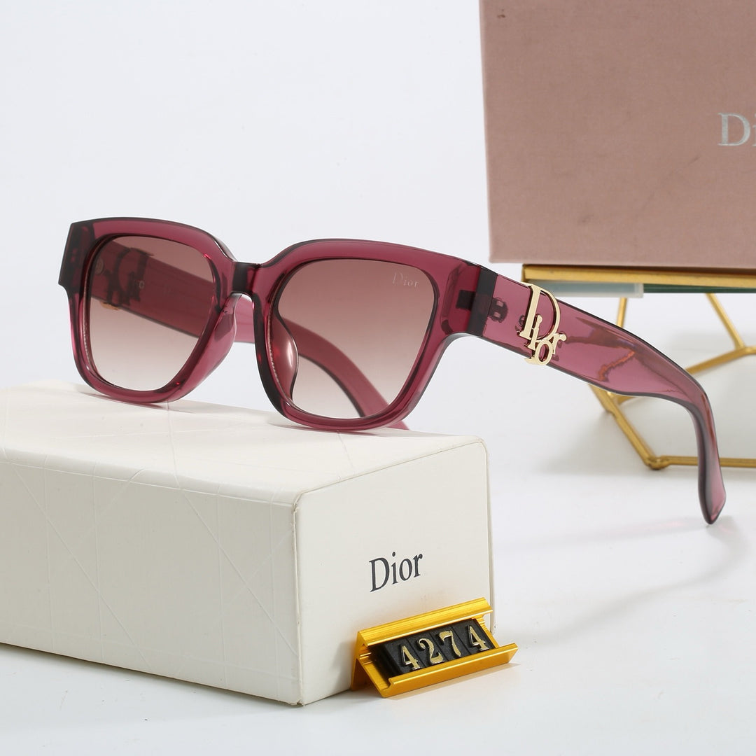 4 Color Funky Square Sunglasses