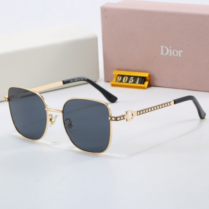 7 Color Elegant Metal Frame Sunglasses
