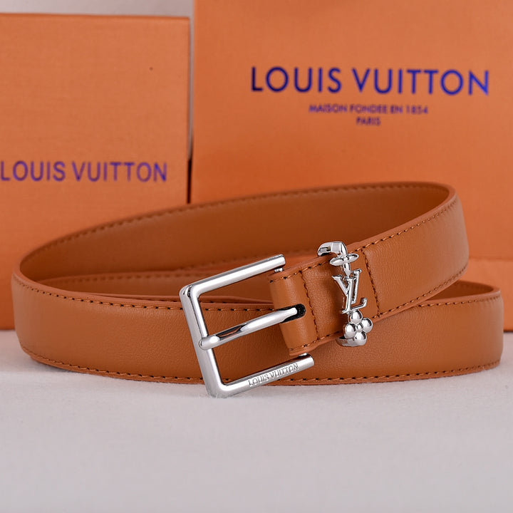 Three Color Clover Women's Belt