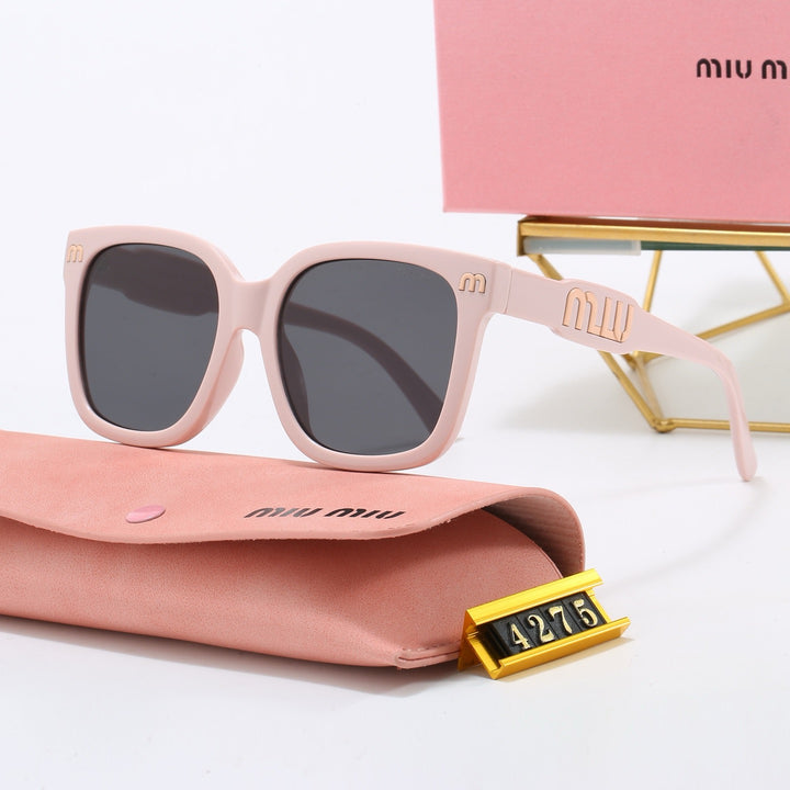 4 Color Trend Square Tinted Glasses