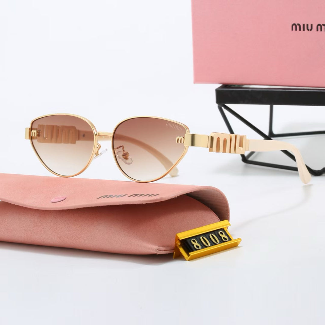 6 Color Trendy Cat Eye Frame Sunglasses