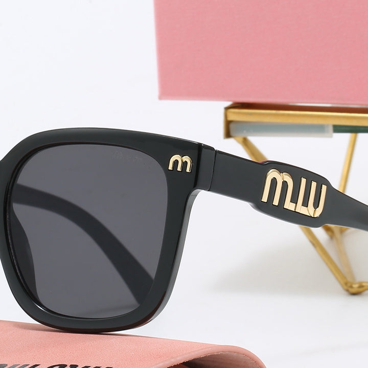 4 Color Trend Square Tinted Glasses