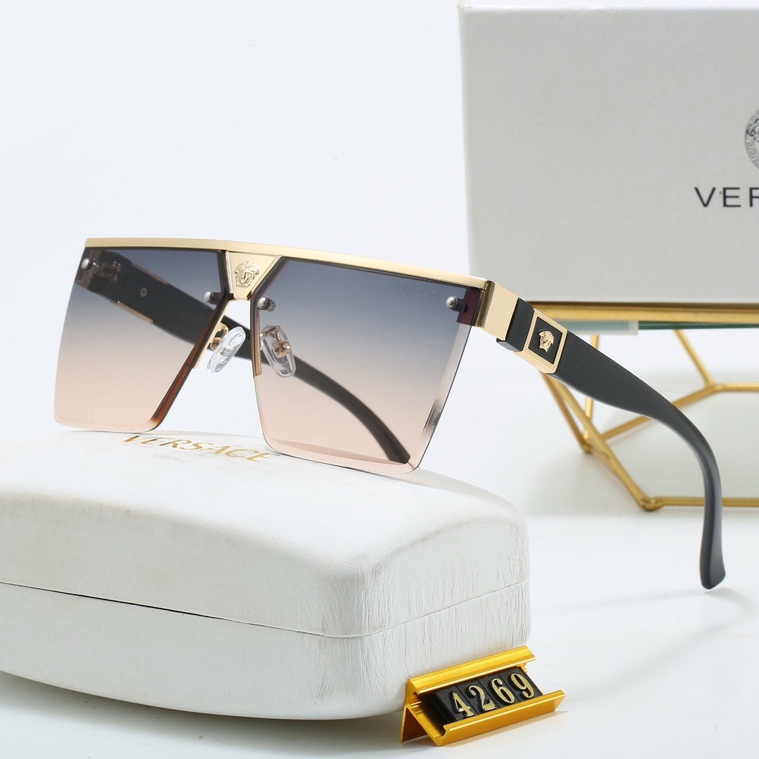 5 Color Square Shield Fashion Sunglasses